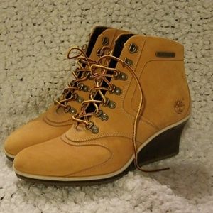 Timberland wedge boots